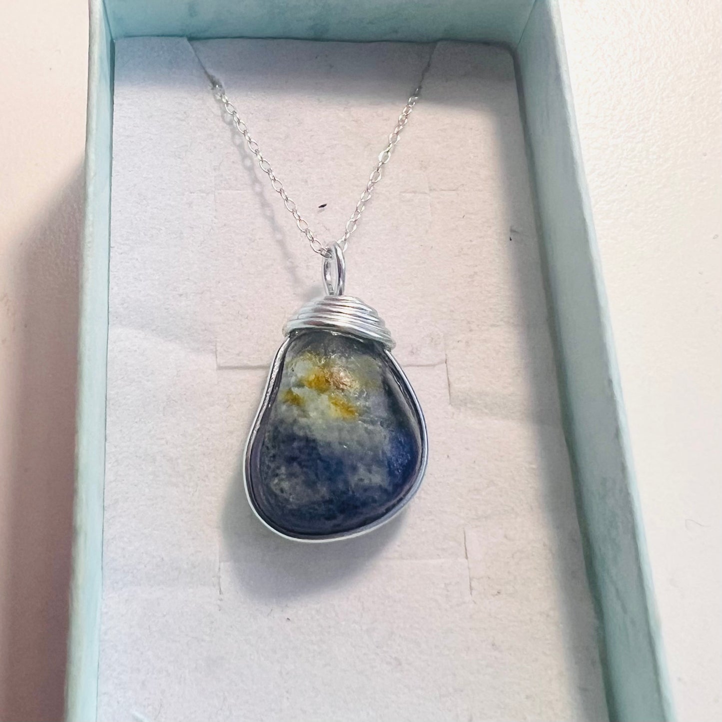 Seaham Sea Glass Chunky Multi Pendant