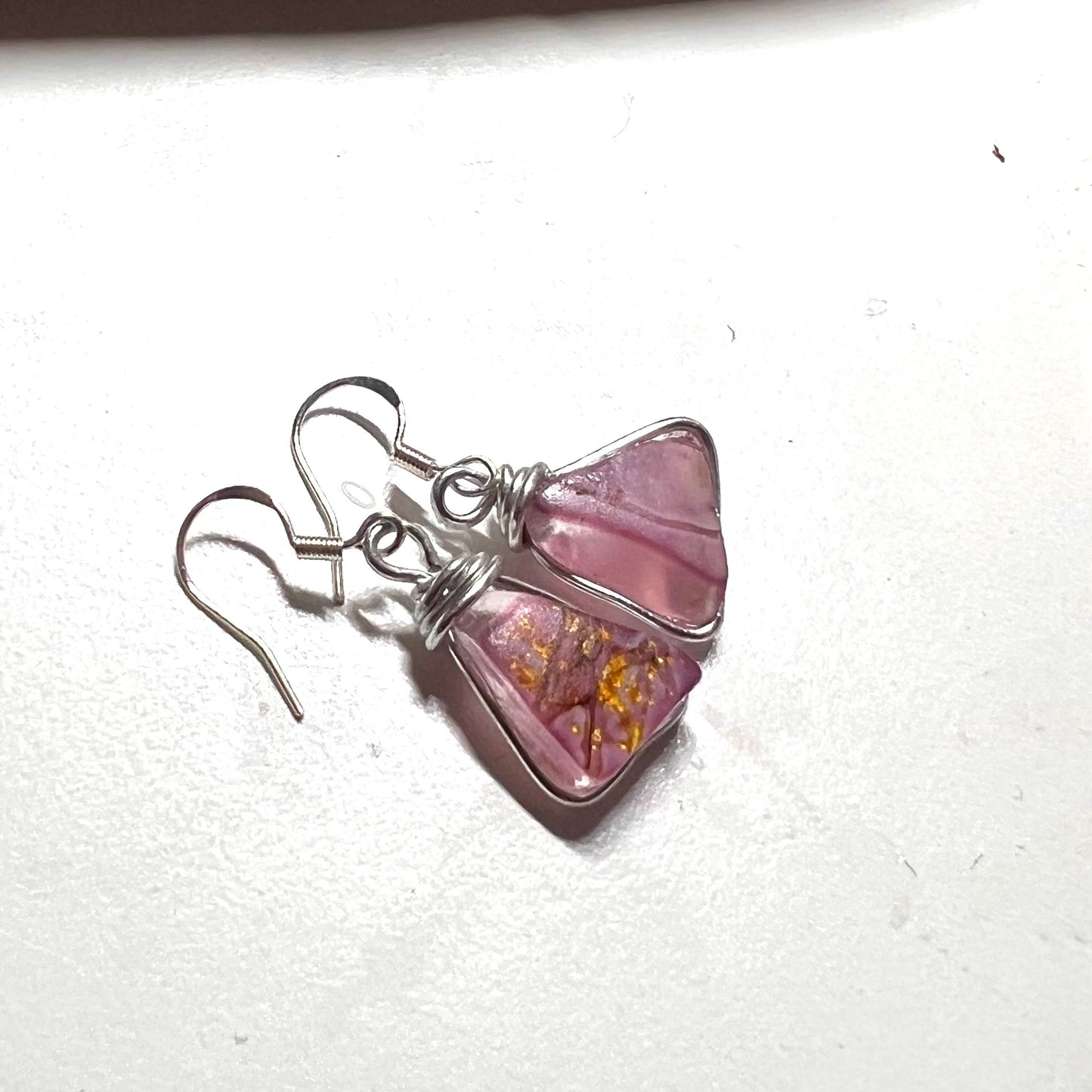 Spanish Sea Glass Earrings