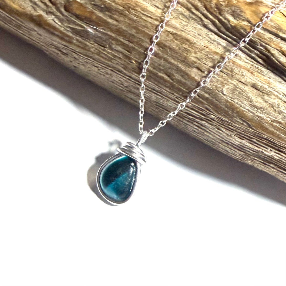 Small Seaham Sea Glass Multi Pendant