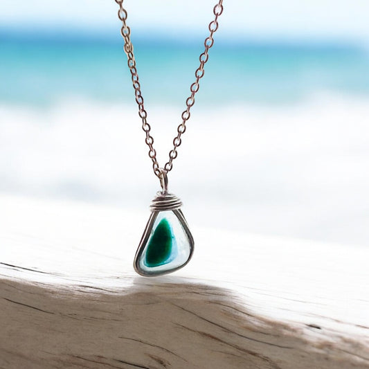 Seaham Sea Glass Multi Pendant
