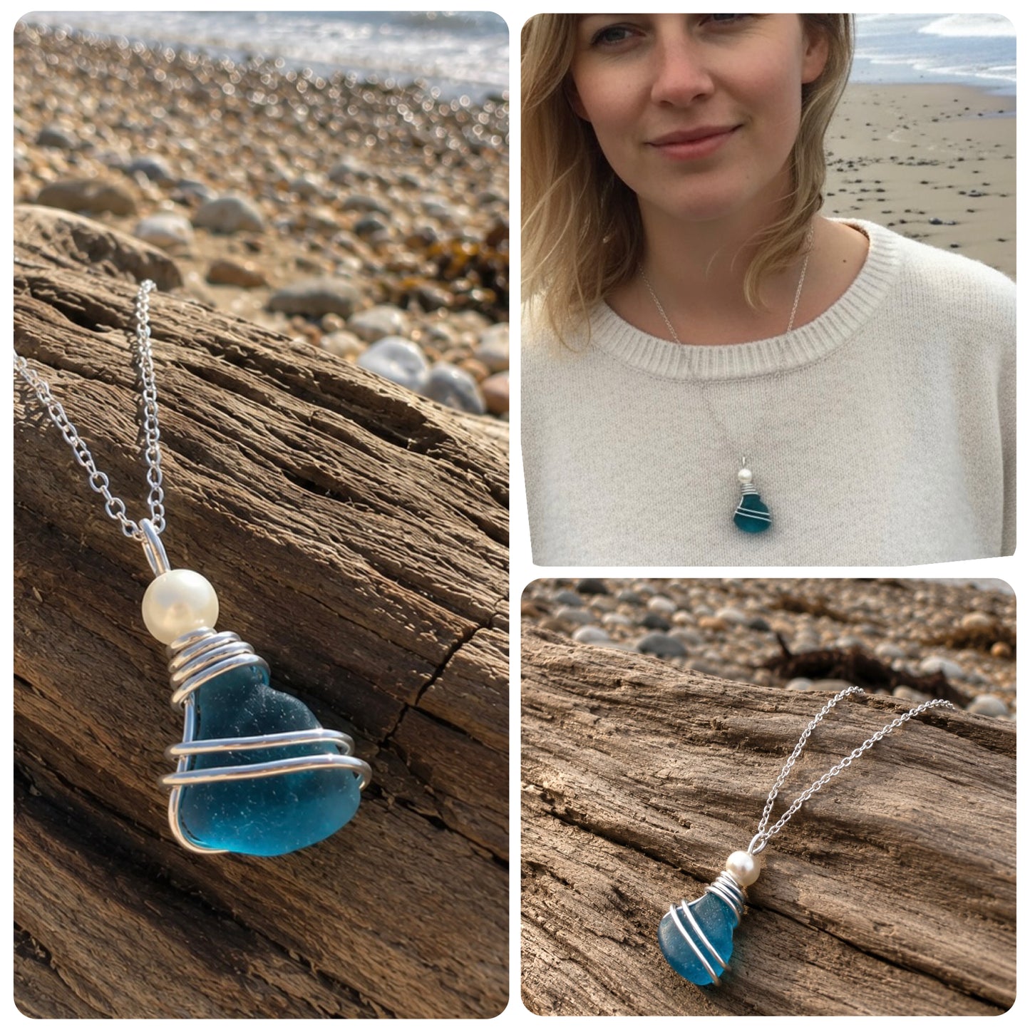 Seaham Sea Glass Pendant