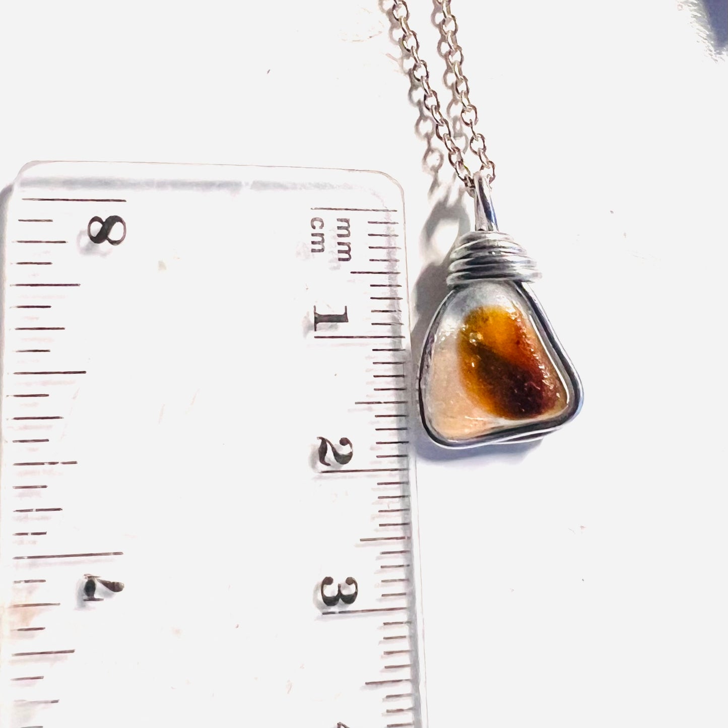 Multi Tone Seaham Sea Glass Pendant