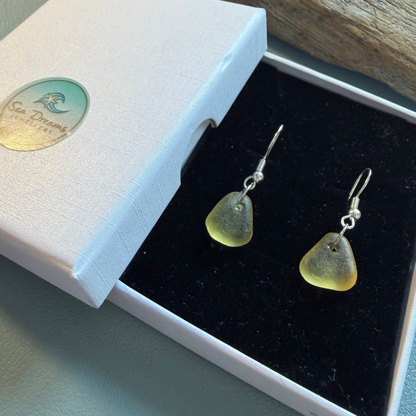 Spanish Sea Glass Earrings