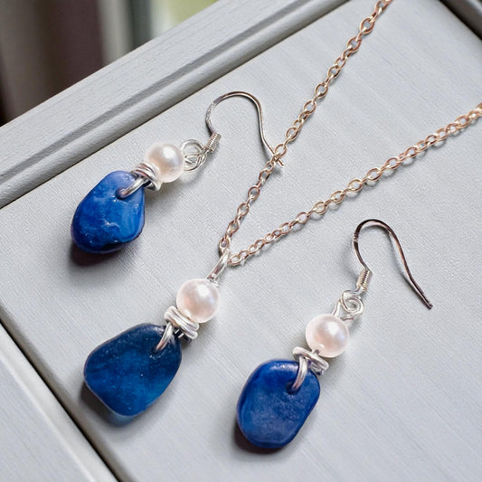 Kent Sea Glass Jewellery Set