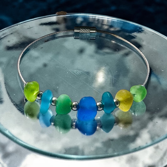 Spanish Sea Glass Bracelet