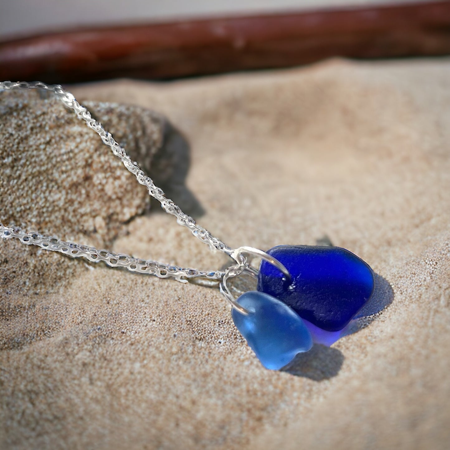 Kent Sea Glass Duo Pendant
