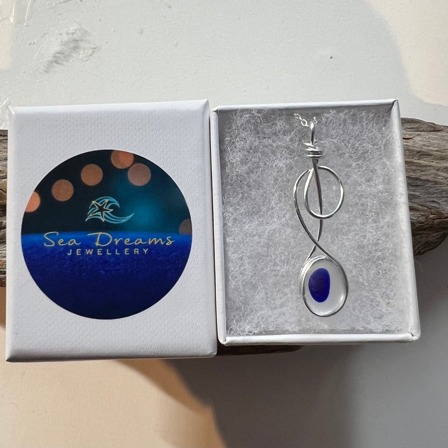 Seaham Sea Glass Multi Pendant