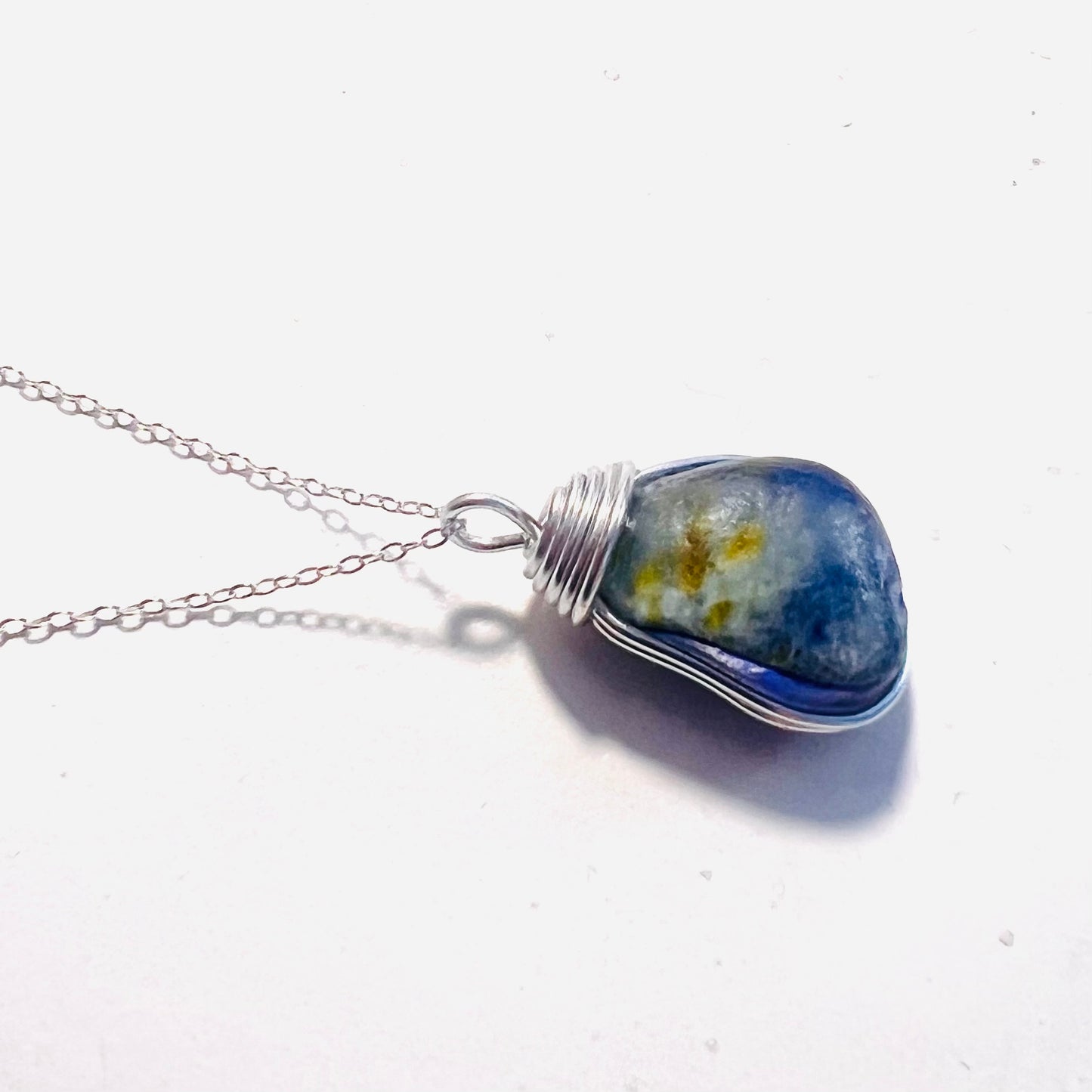 Seaham Sea Glass Chunky Multi Pendant