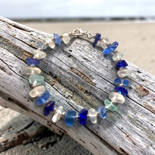 Seaham Sea Glass  Full Circle Bracelet