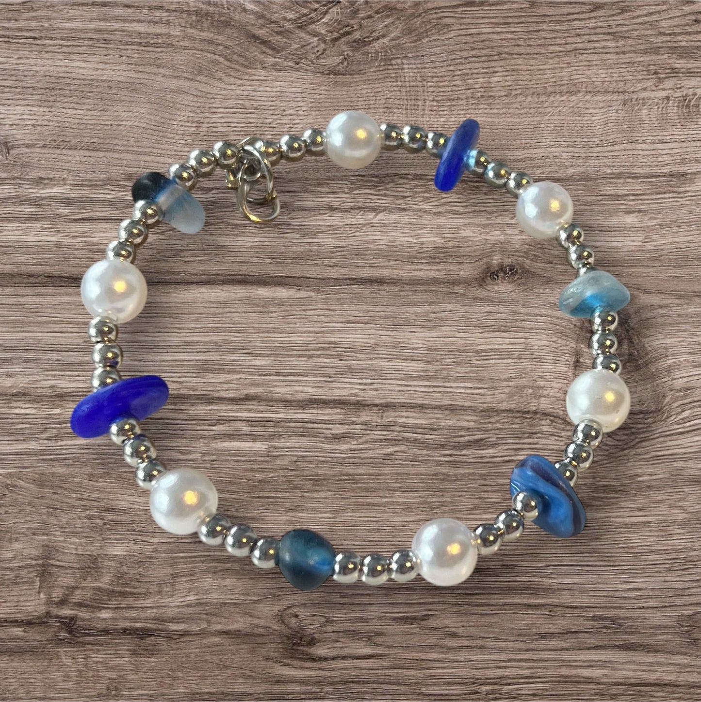 Mixed Sea Glass Bracelet
