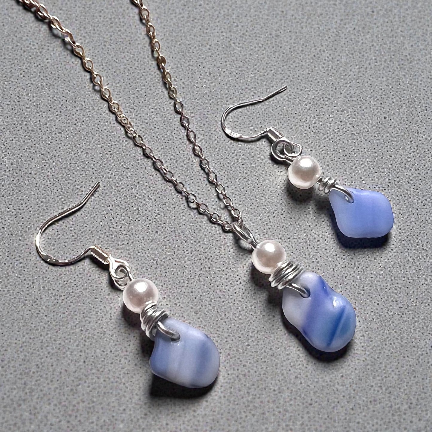 Kent Sea Glass Jewellery Set