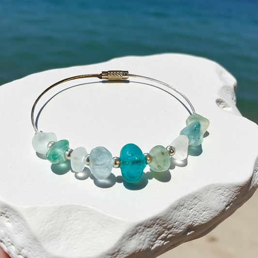 Sea Glass Bangle