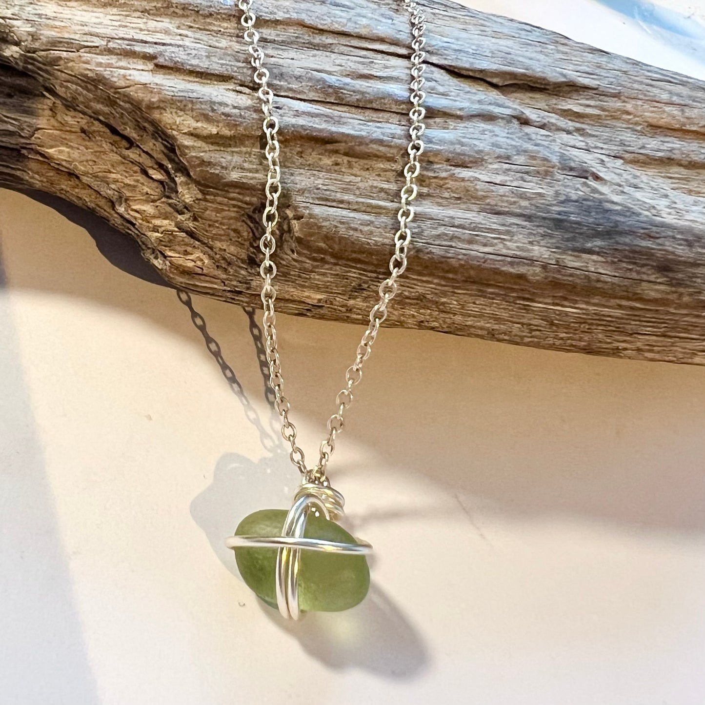 Small Seaham Sea Glass Pendant