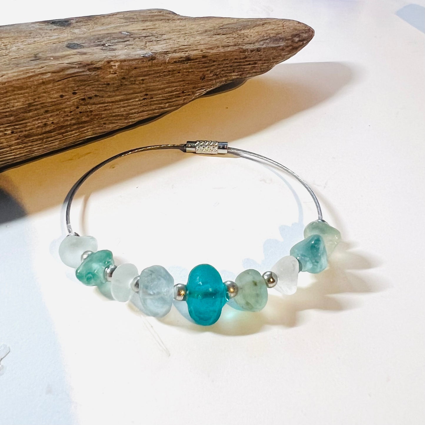 Sea Glass Bangle