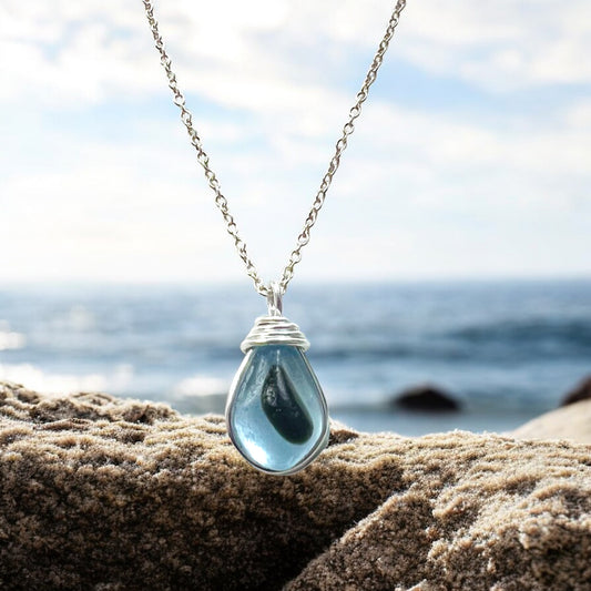 Seaham Sea Glass Multi Pendant