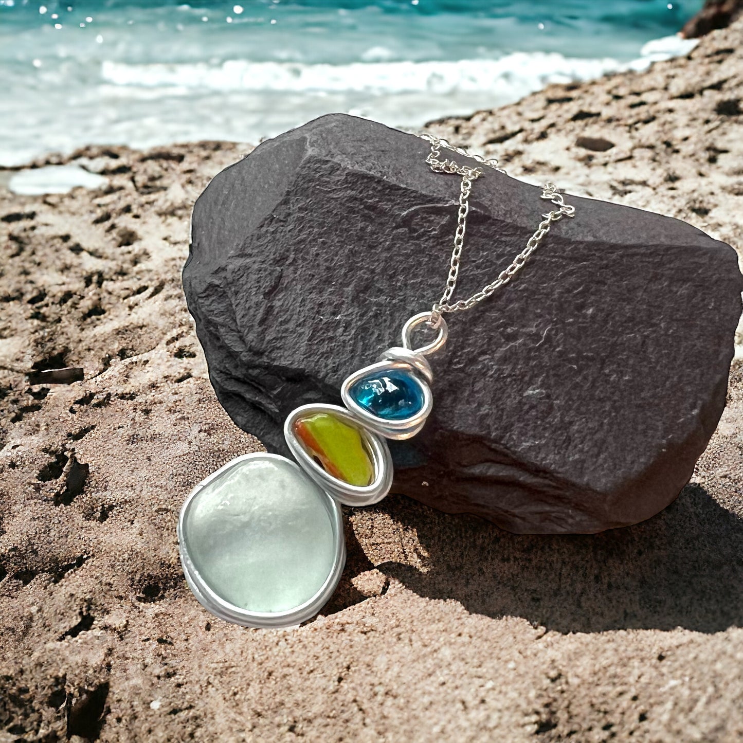 Seaham Sea Glass Pendant