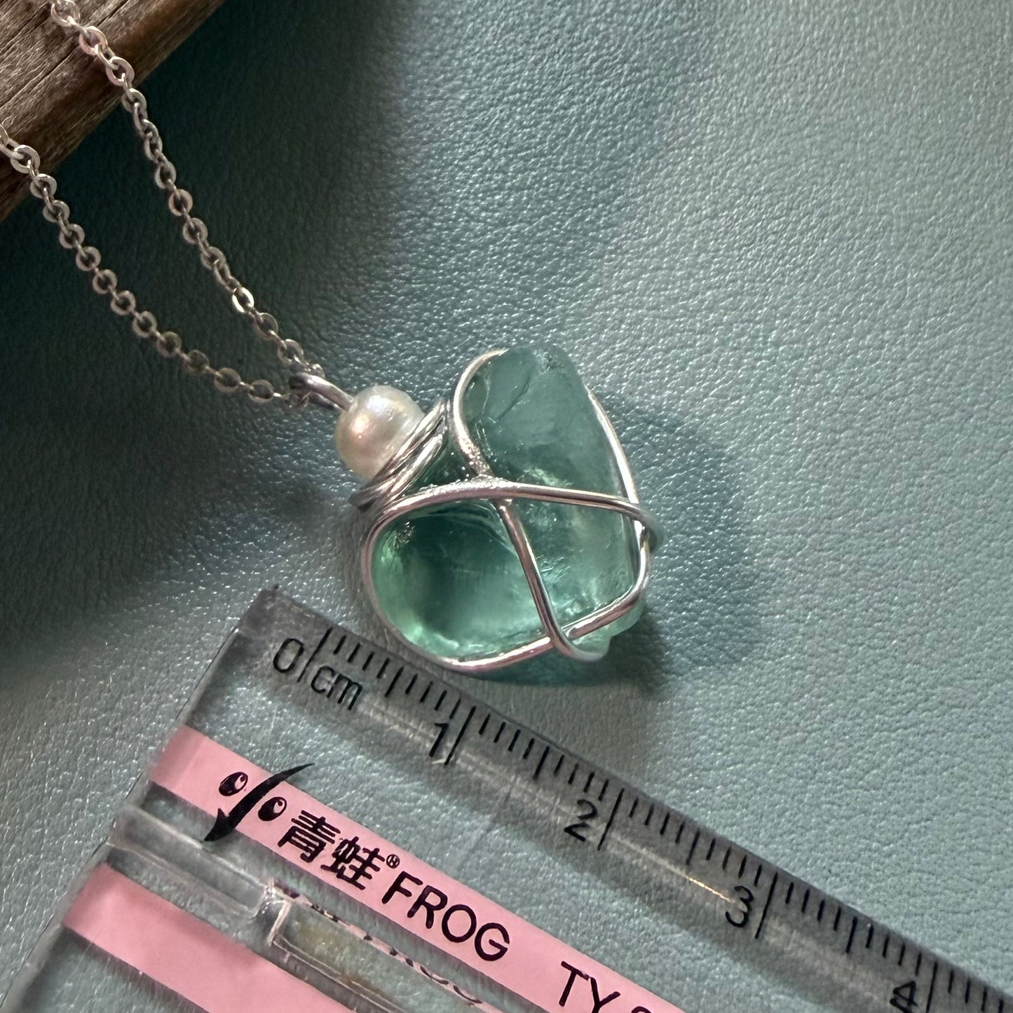 Scottish Highlands Turquoise Heart Pendant