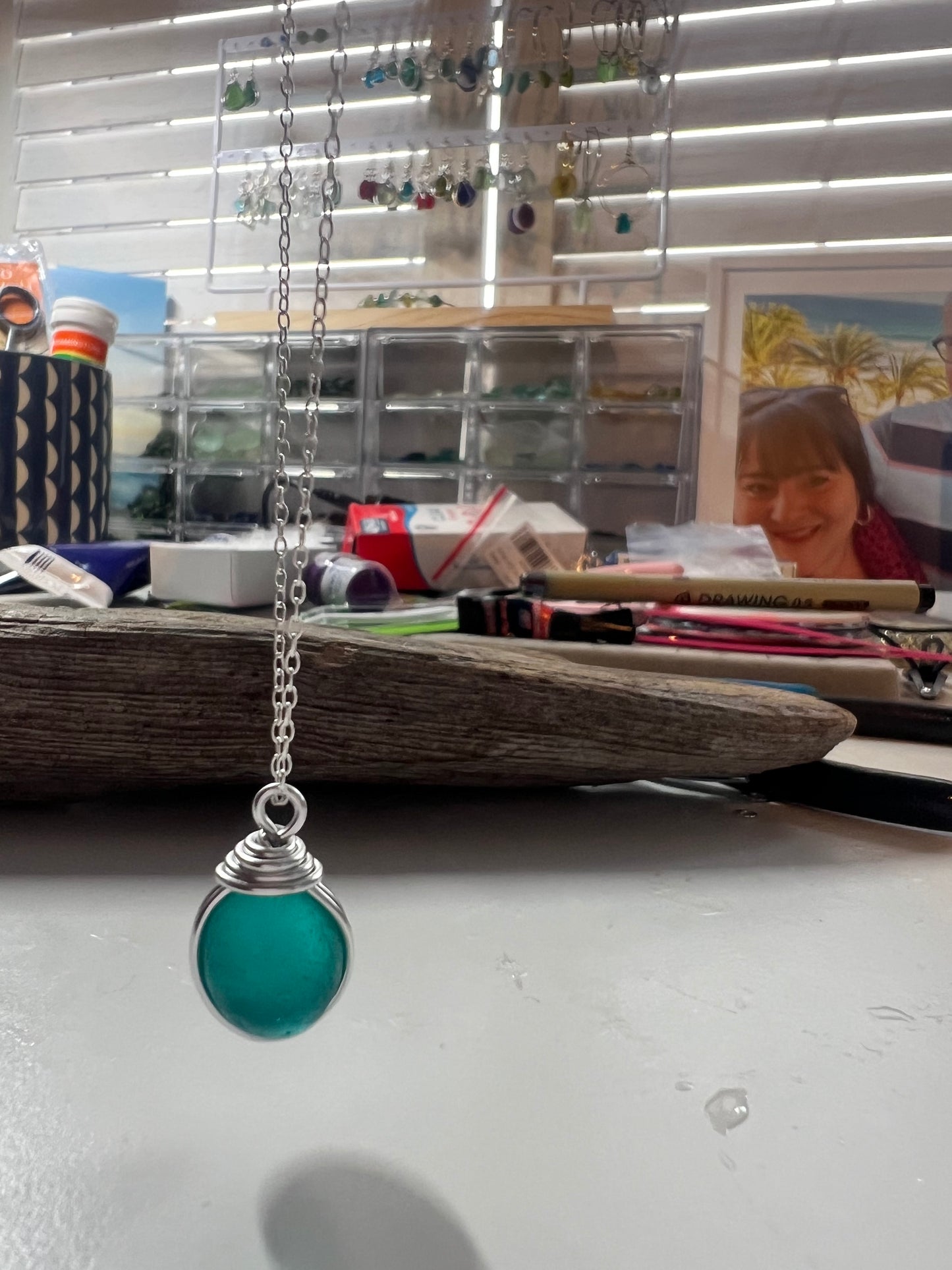 Cornish Sea Glass Pendant