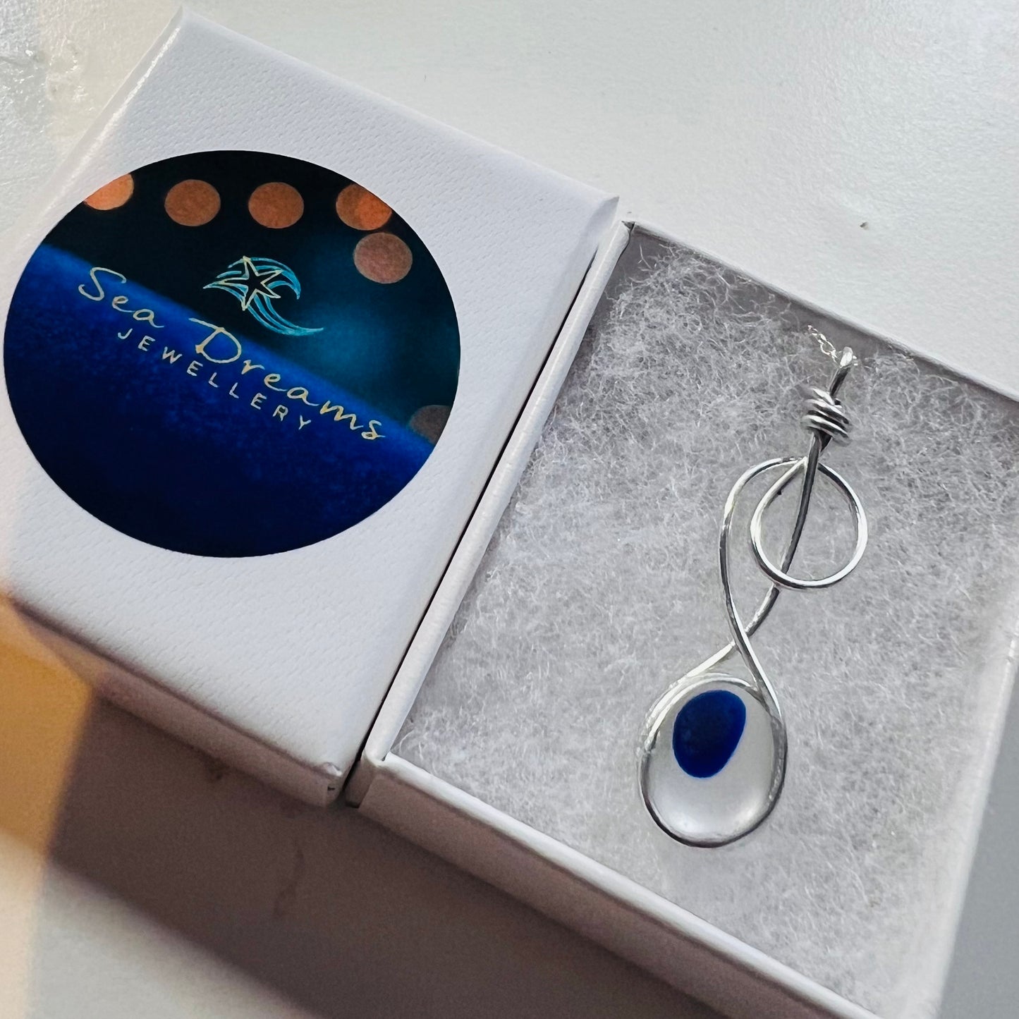 Seaham Sea Glass Multi Pendant