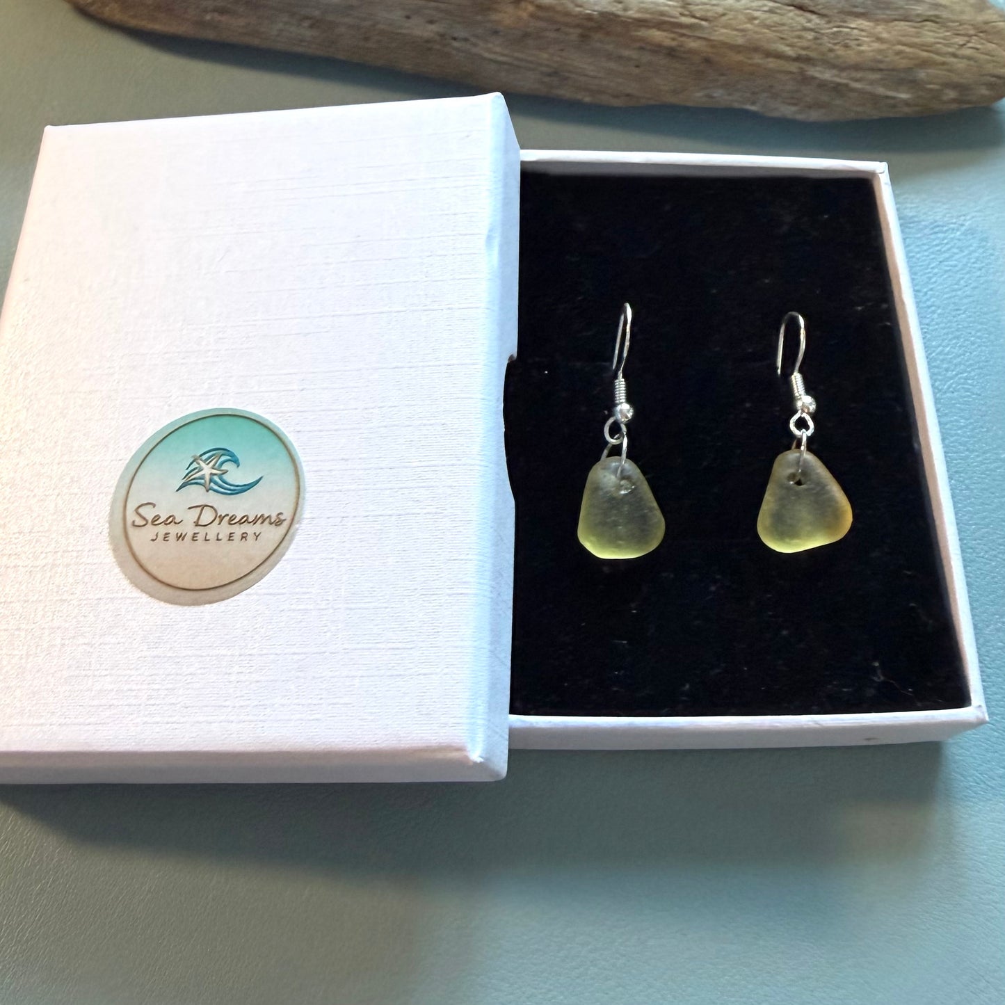 Spanish Sea Glass Earrings