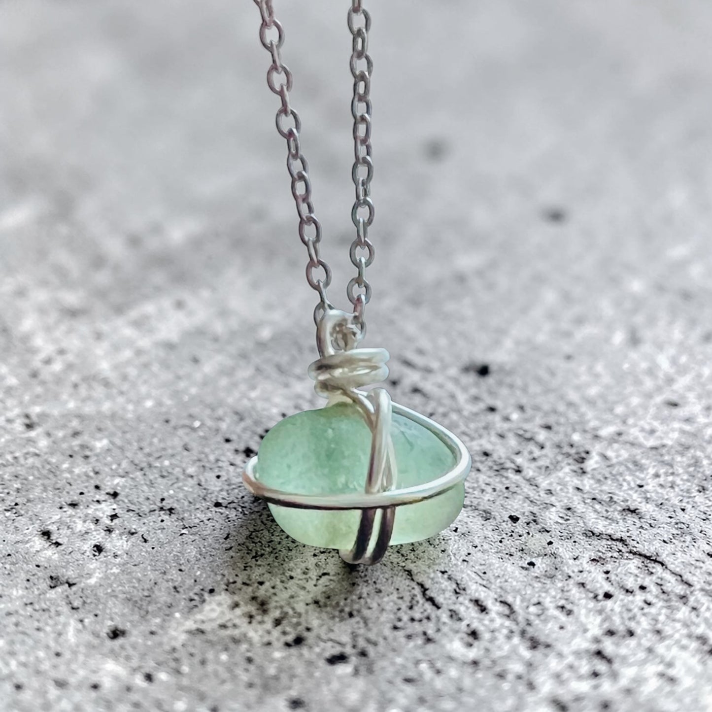 Small Seaham Sea Glass Pendant
