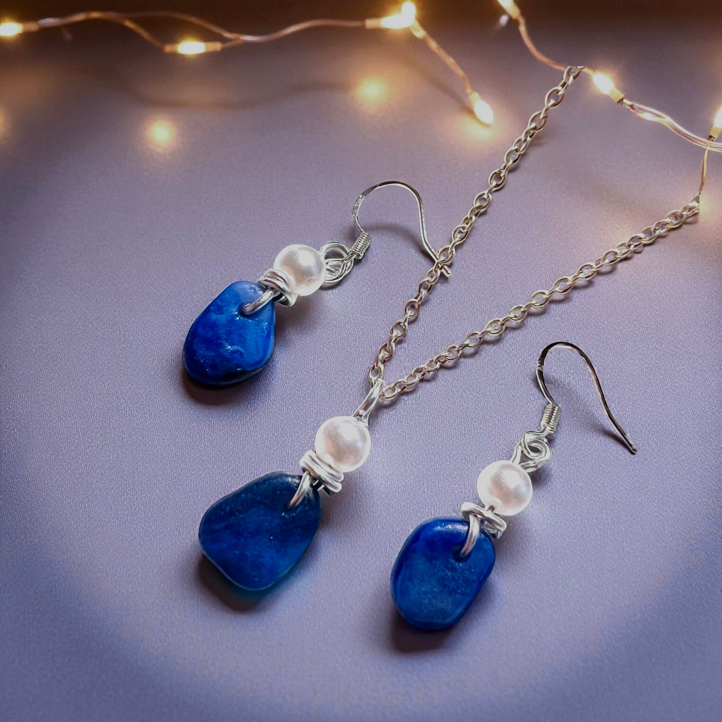Kent Sea Glass Jewellery Set