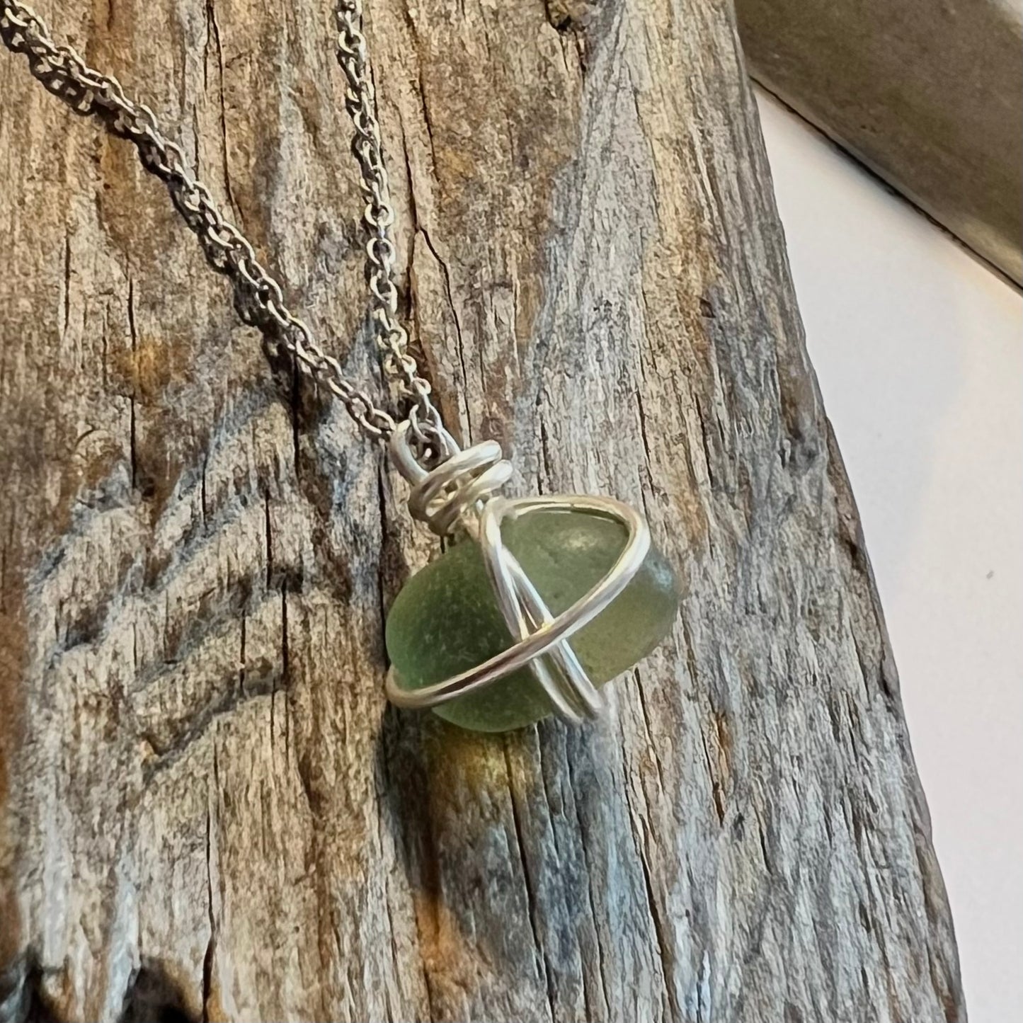 Small Seaham Sea Glass Pendant