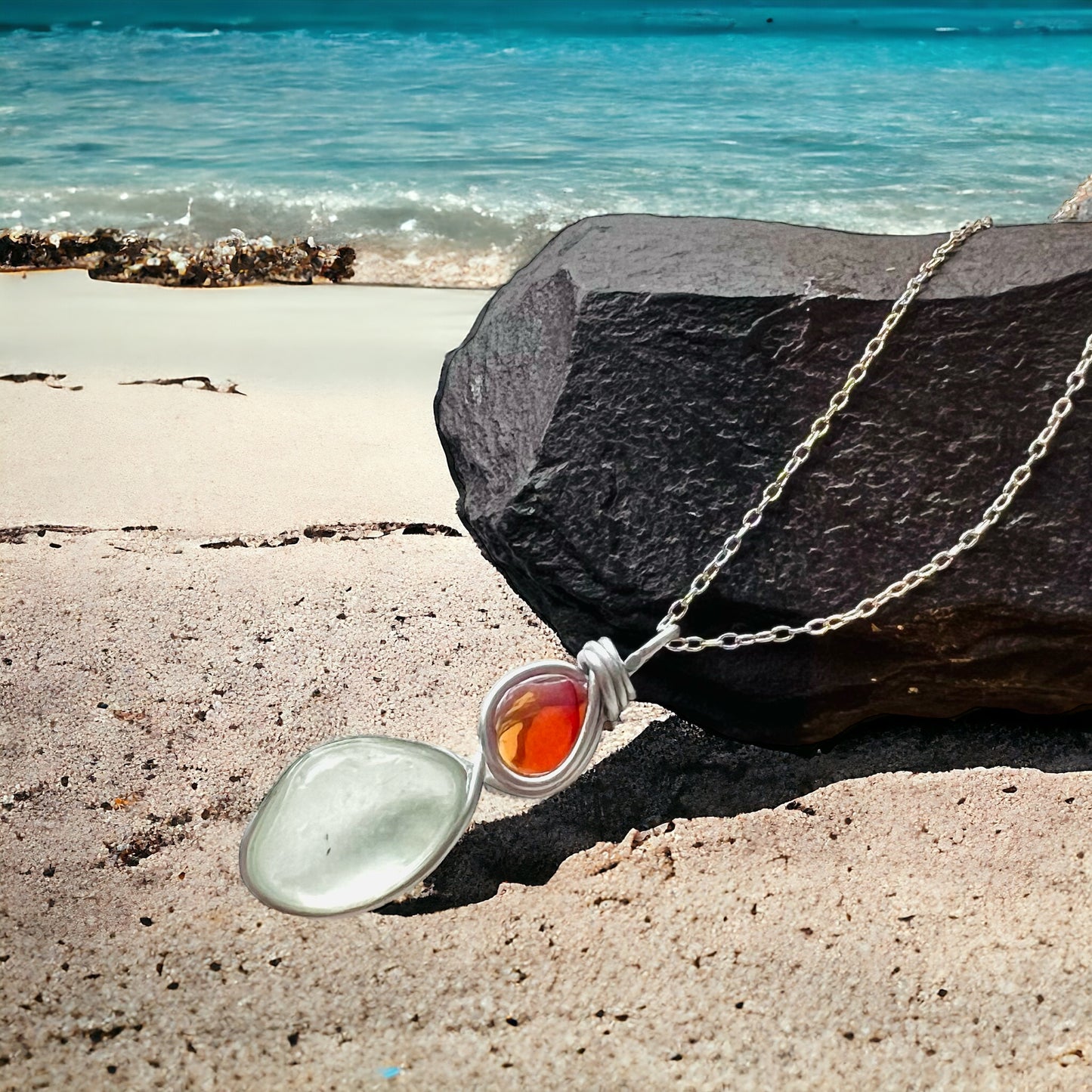 Seaham Sea Glass Pendant