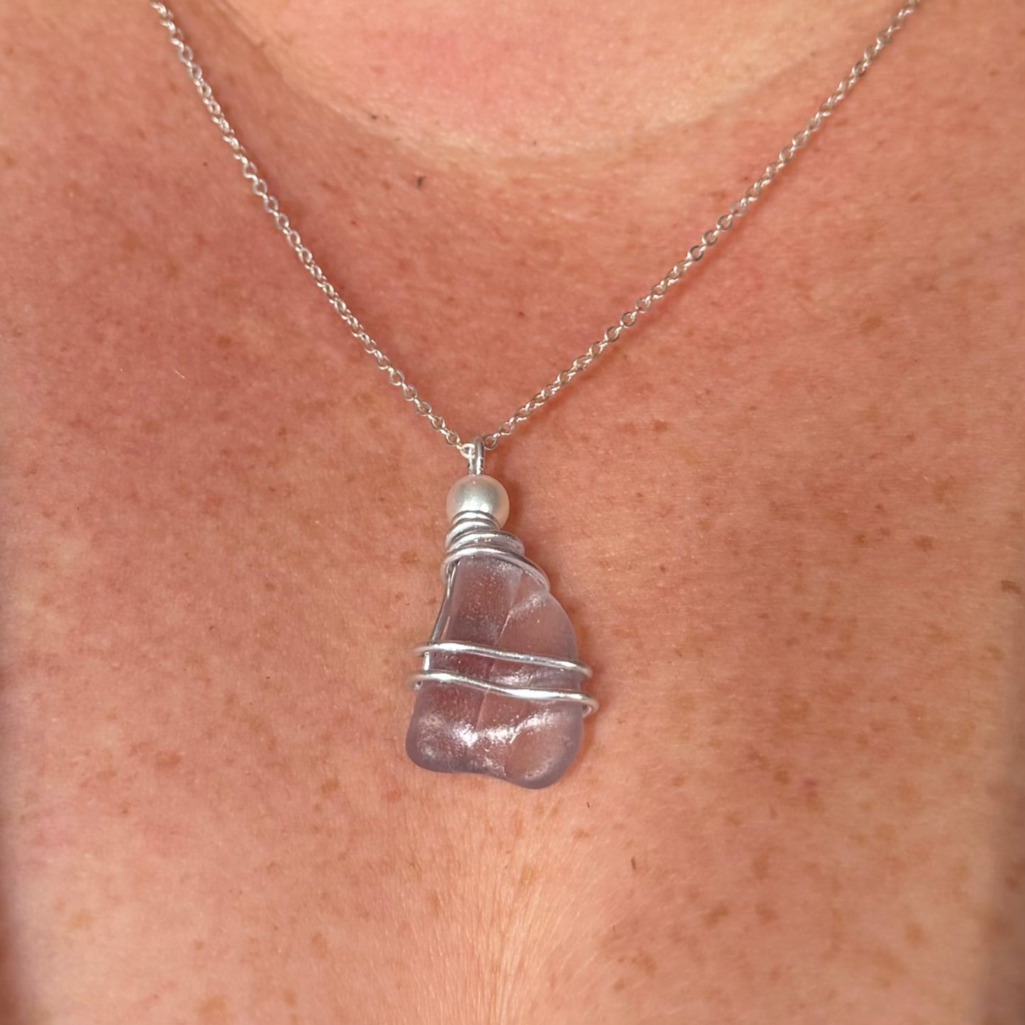 Scottish Highlands Sea Glass Pendant