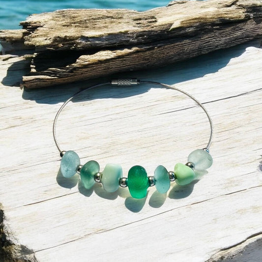 Spanish Sea Glass Bracelet