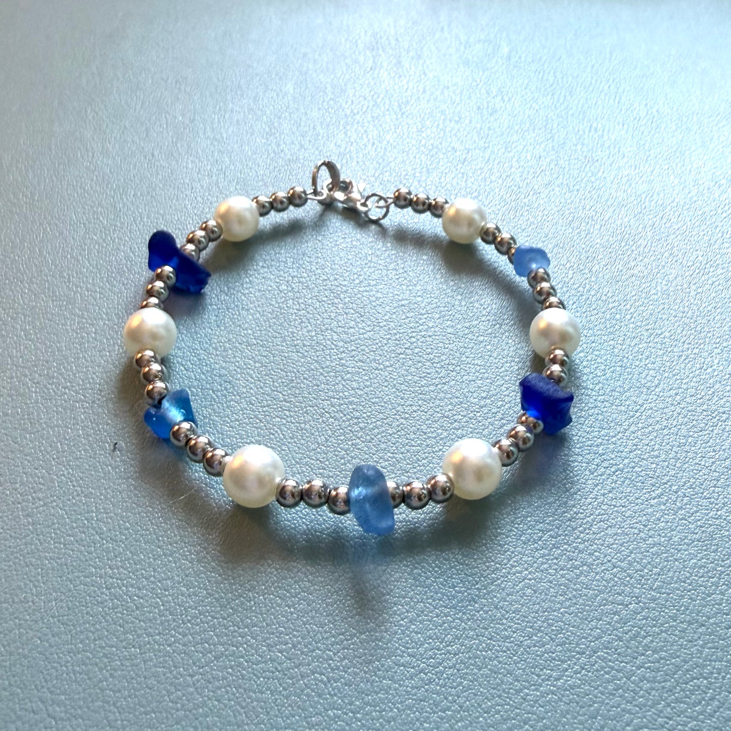 Mixed Sea Glass Bracelet