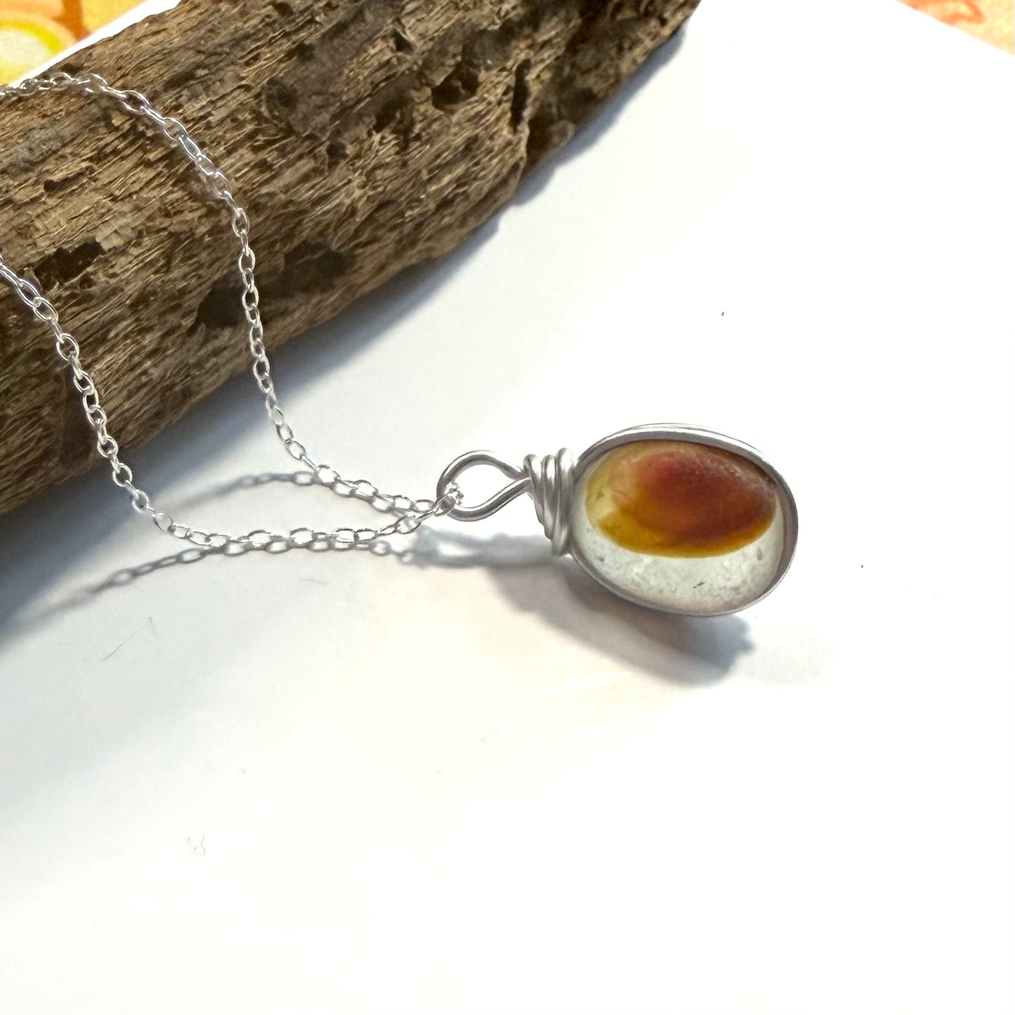 Seaham Sea Glass Multi Pendant