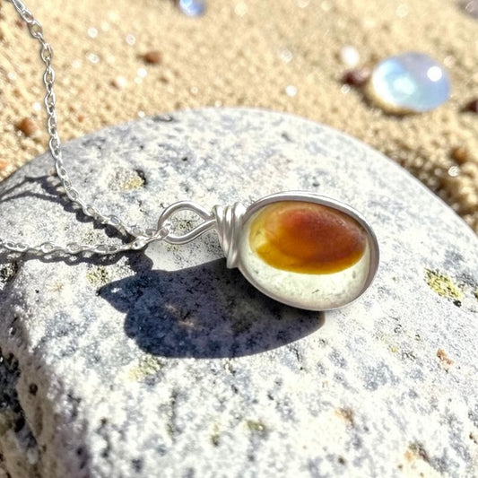 Seaham Sea Glass Multi Pendant