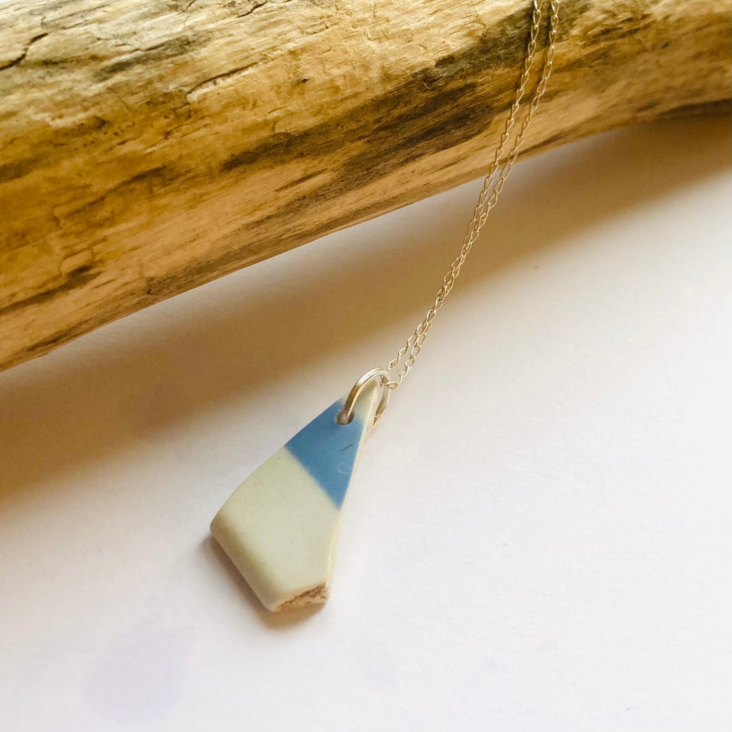Scottish Sea Pottery Pendant from Ayrshire