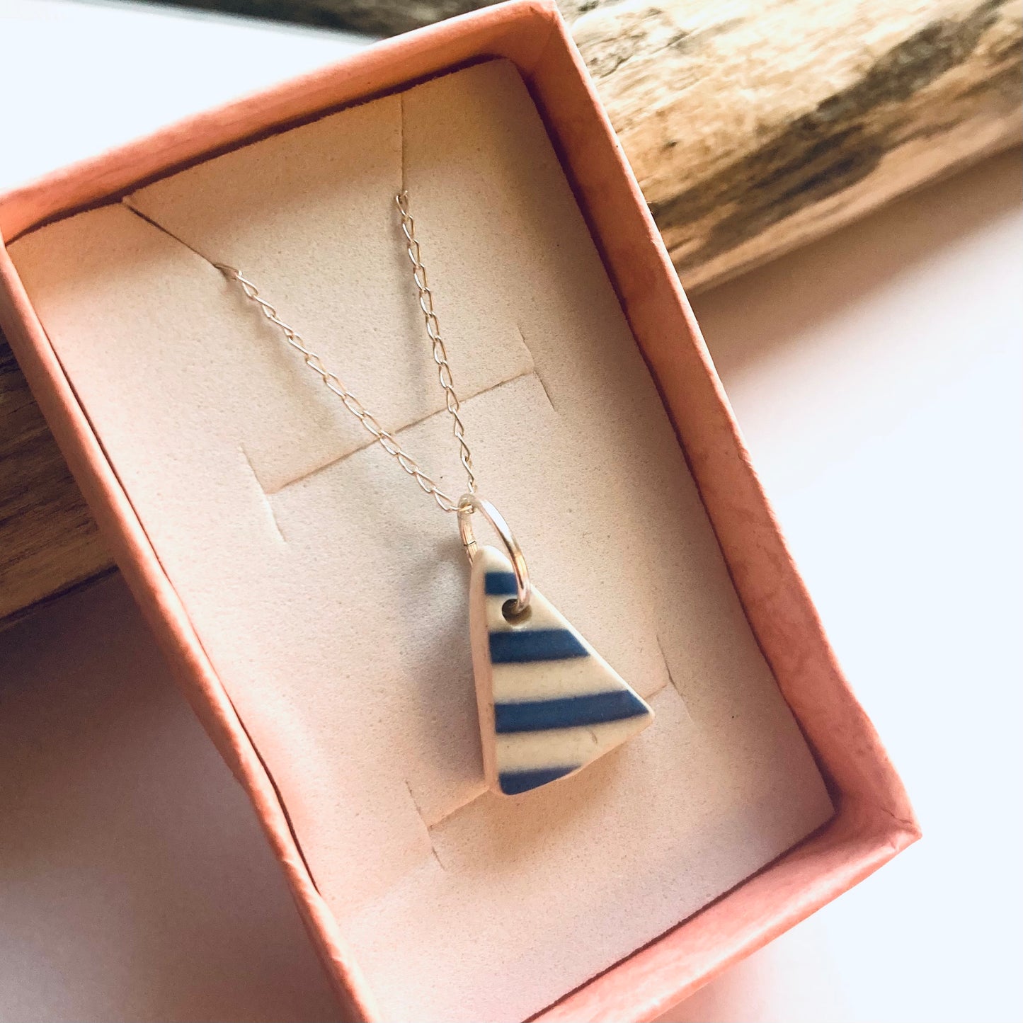 Scottish Sea Pottery Pendant from Ayrshire