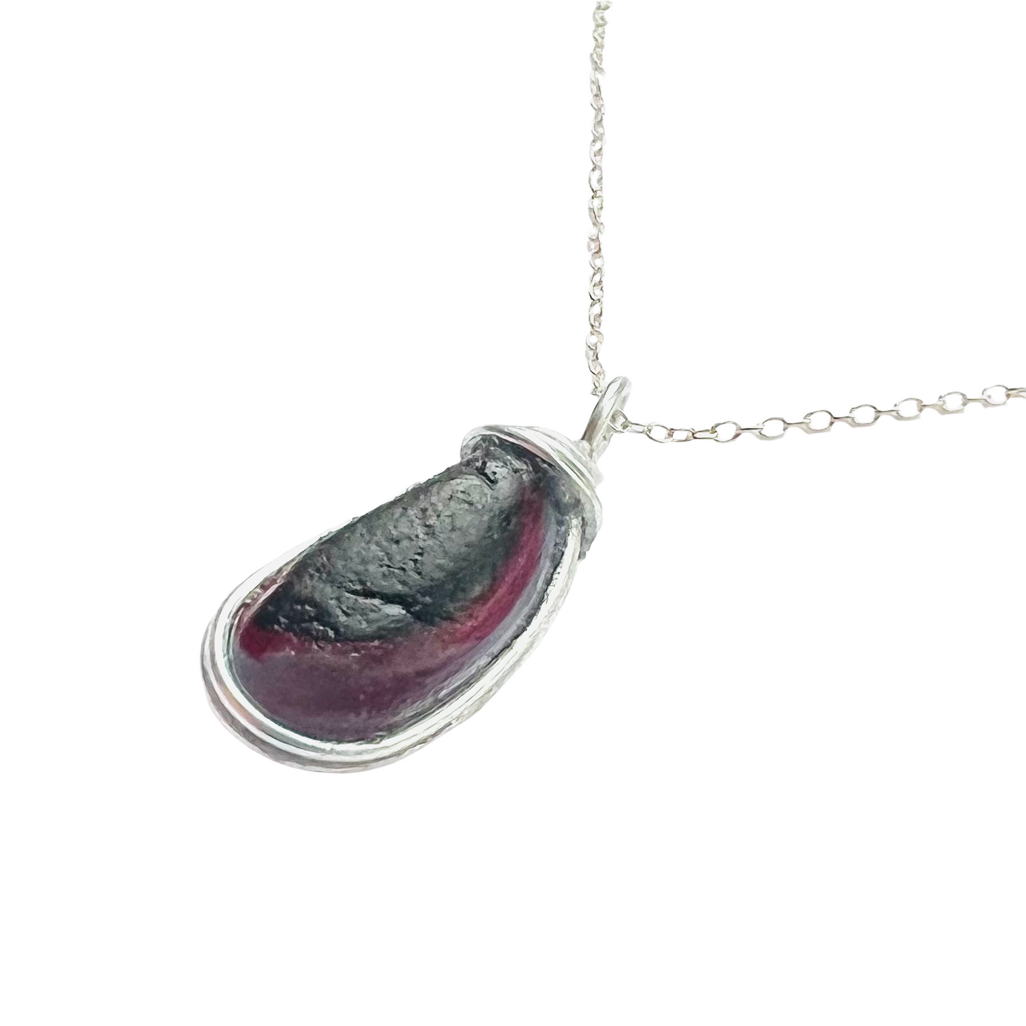 Pretty Seaham Sea Glass Multicolour Pendant
