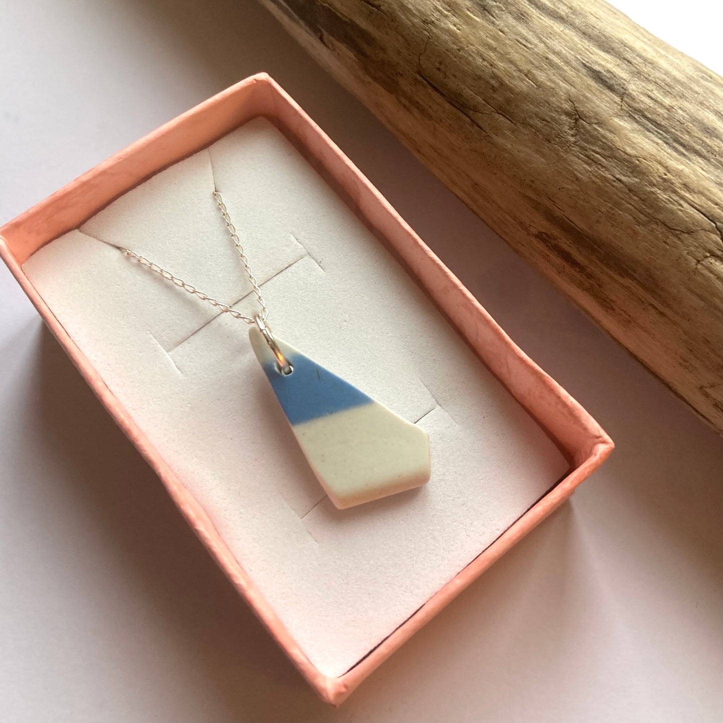 Scottish Sea Pottery Pendant from Ayrshire