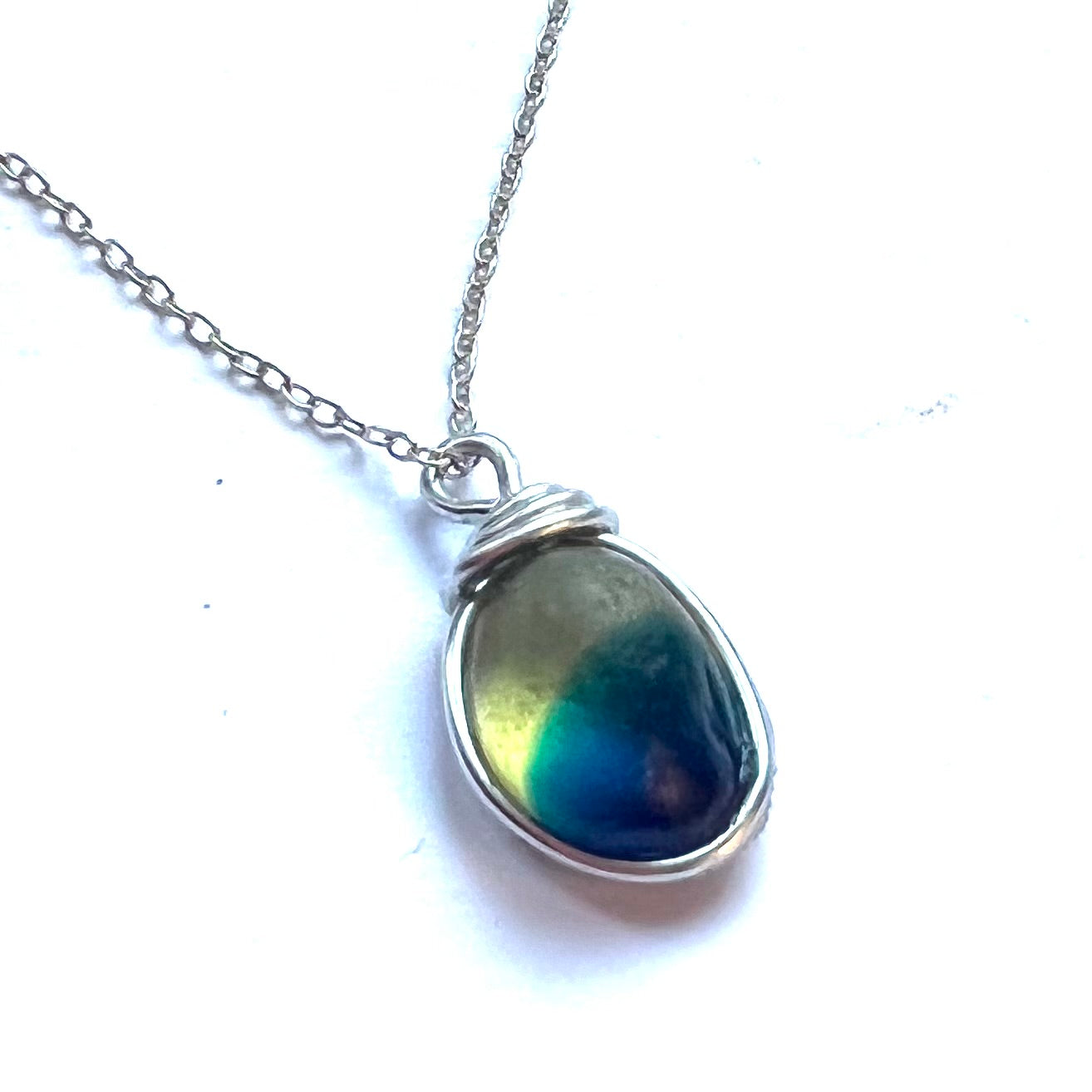 Two Tone Seaham Sea Glass Pendant